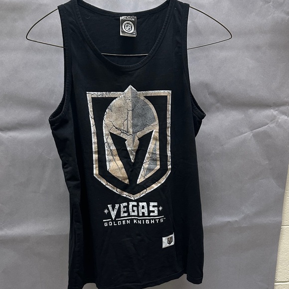 NHL Vegas Golden Knights Black Tank Top - Picture 1 of 3